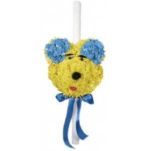 Lumanare de botez Ursulet